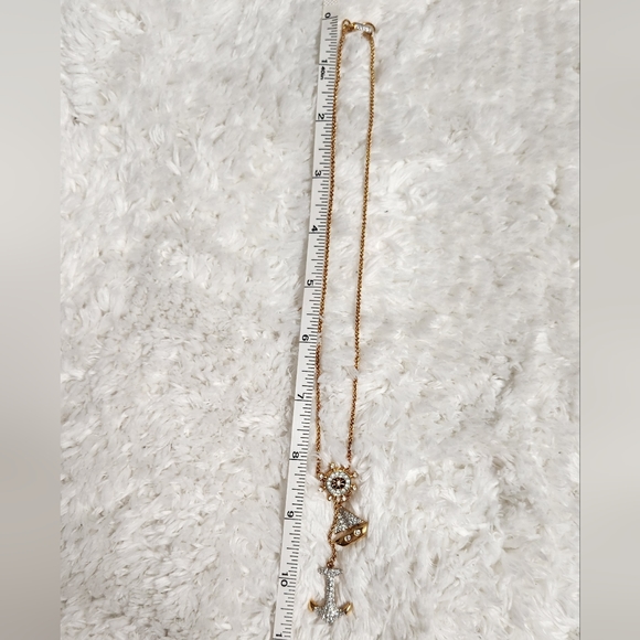 Swarovski Anchor Sailboat and Ship Wheel Necklace - Picture 13 of 16